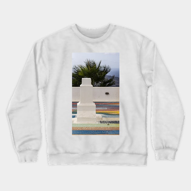 White Chimney Crewneck Sweatshirt by Memories4you